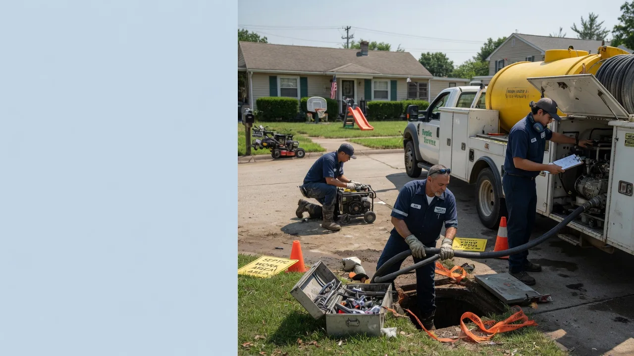 Septic Tank Pumping in Sterling, OK near me